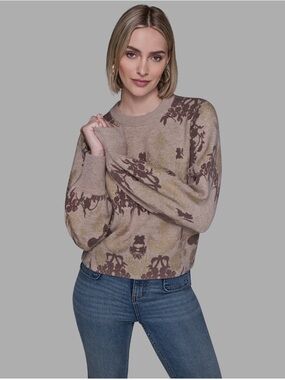 KARL LAGERFELD FILIGREE SWEATER